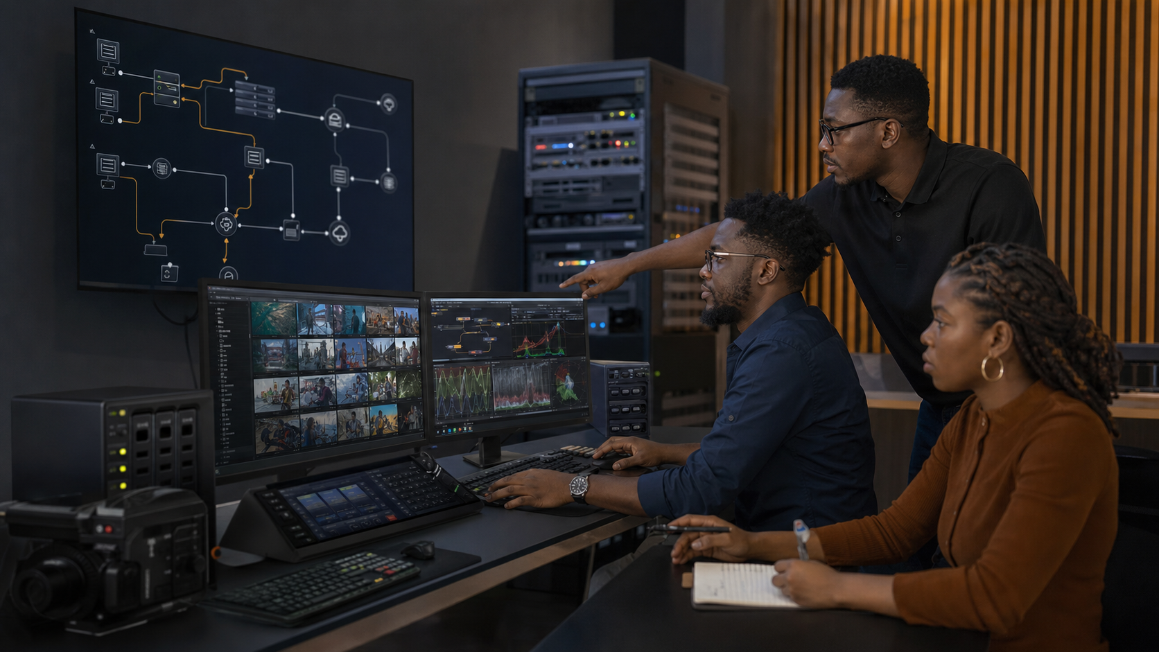 Illustrative environment for Cloud-enabled content workflows