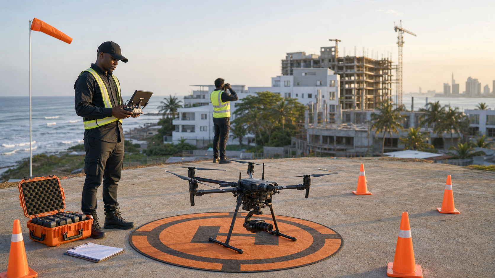 Illustrative environment for Drone services