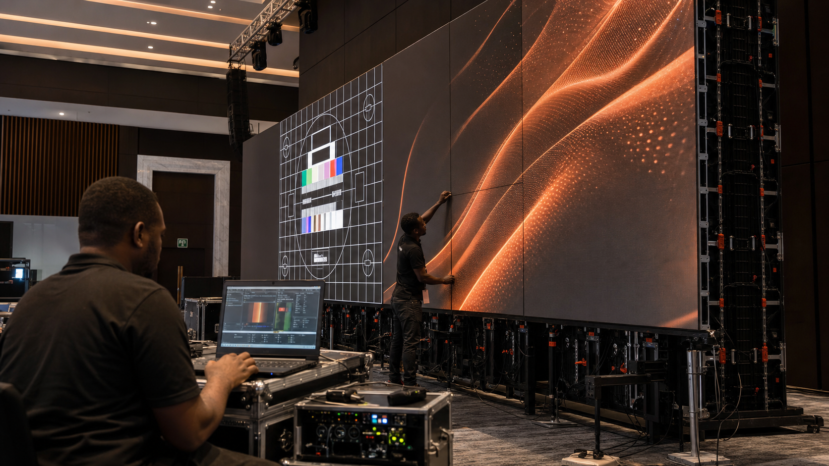 Illustrative environment for LED display systems